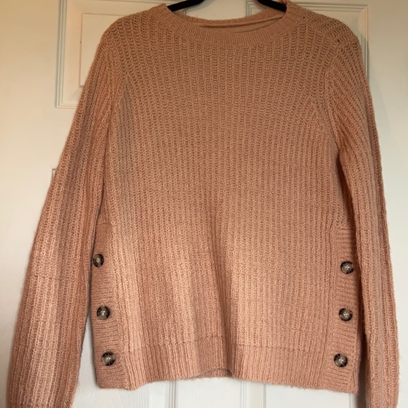 Pink Sweater with buttons - Picture 1 of 1